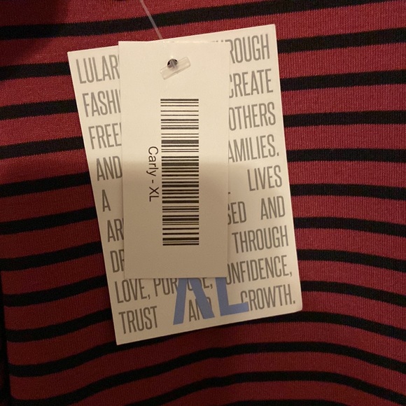 Lularoe Carly hi-low dress. Size XL. NWT - Picture 4 of 5